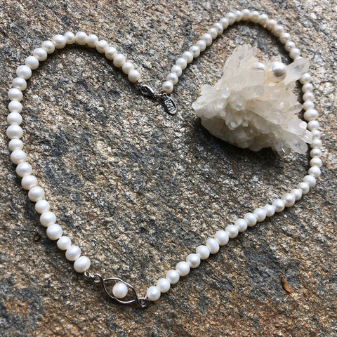 The Pearl Project Freshwater Pearl Legacy Necklace