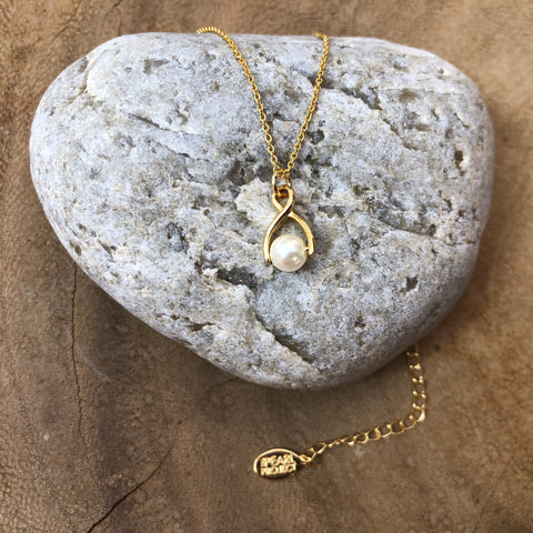 The Pearl Project Single Pendant - Yellow Gold Plated